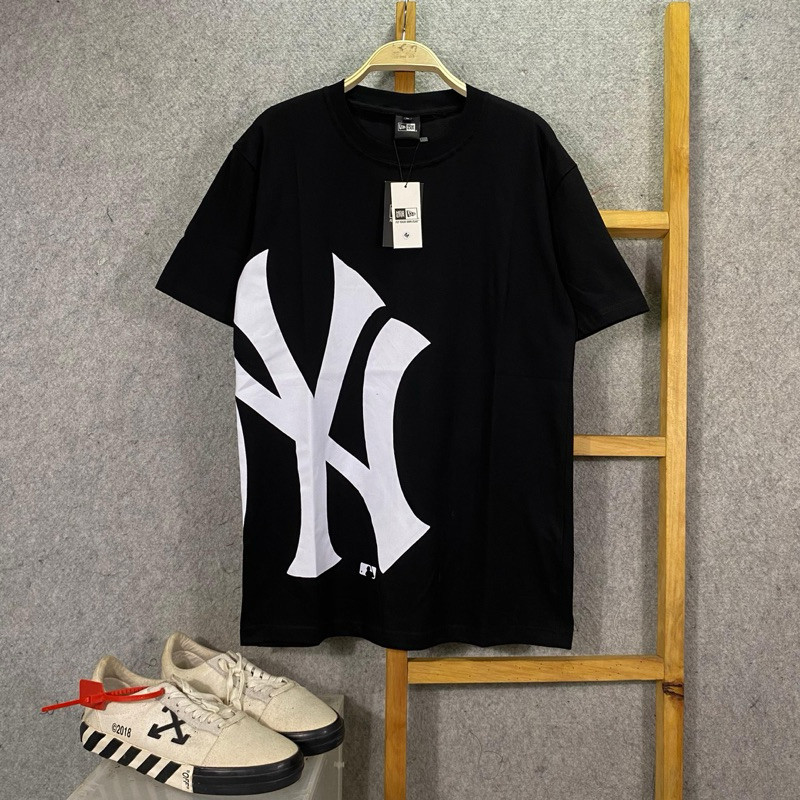 Kaos Pria wanita Unisex MLB New Era NY Yankees Streetwear Tee Premium 1:1 Original / Tshirt  MLB New