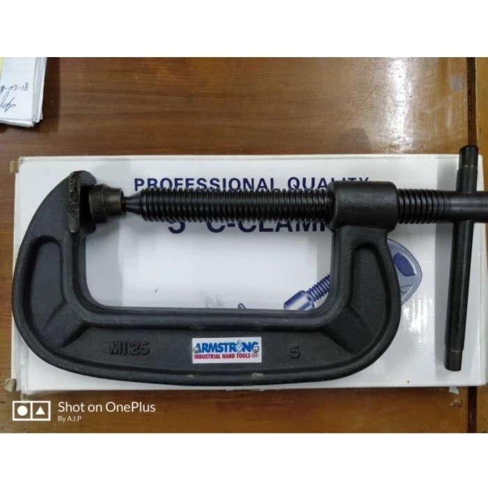 G-CLAMP / CLAMP C EXTRA HEAVY DUTY  8 inch