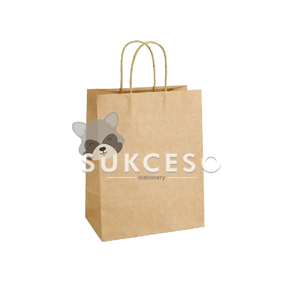 

OKEY Kraft Paper Bag Tas Kertas Polos SATUAN