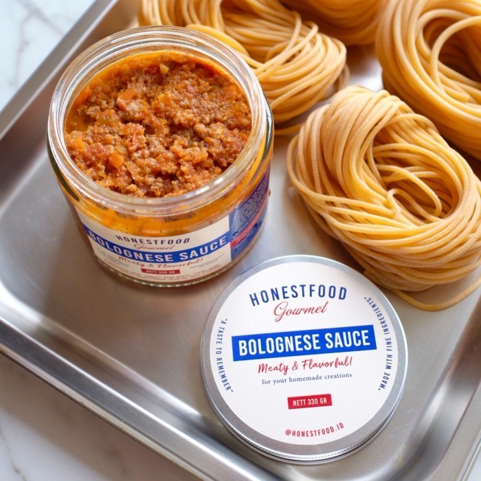 

Beef Bolognese Sauce Honestfood (Saus Pasta Bolognese Sapi Premium)