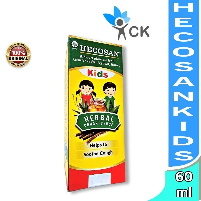 HECOSAN KIDS SYRUP 60 ML obat batuk herbal untuk anak
