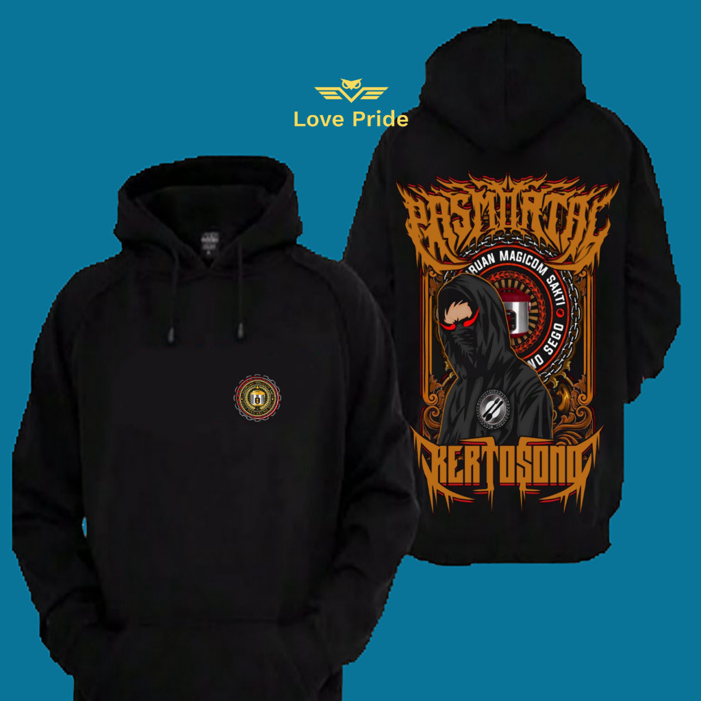 Sweater Hoodie Distro Pasmortal Magicom Sakti Sektor Kertosono Premium Terbaru