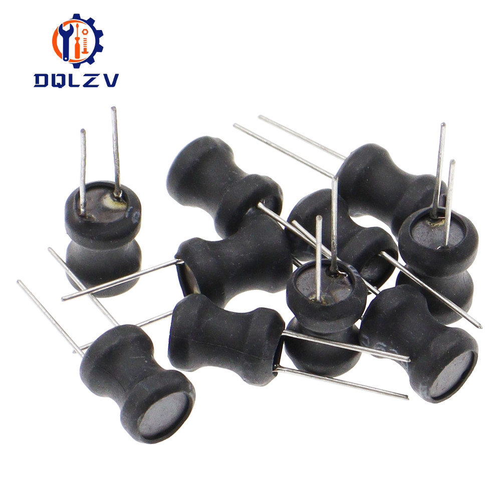 DIP Power Inductor 8*10mm 2.2UH 4.7UH 10uH 22uH 100uH 150uh 220uH 330uH 470uH 1MH 2.2MH 4.7MH 10MH I