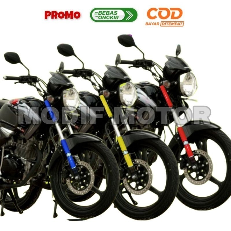 otomotif aksesoris motor Honda Tiger cover shock