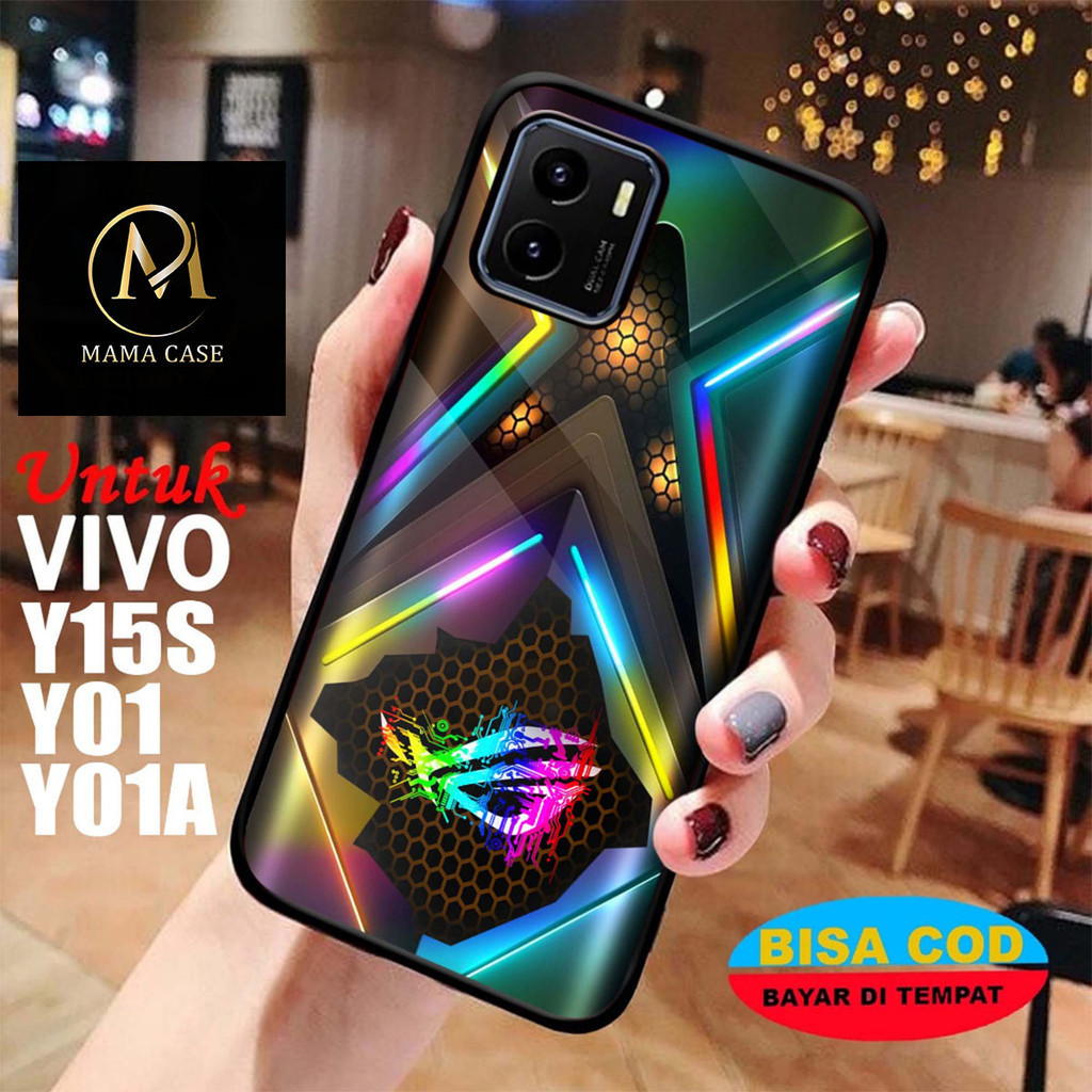 Case Vivo Y15S Y01 Y01A Motif [ ROG ] Casing Vivo Y15S Y01 Y01A Case Hp Glossy Casing Hardcase Softc