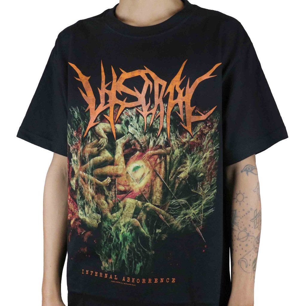 【COD】 VISCRAL - INFERNAL ABHORRENCE BUNDLING TSHIRT + CD KAOS