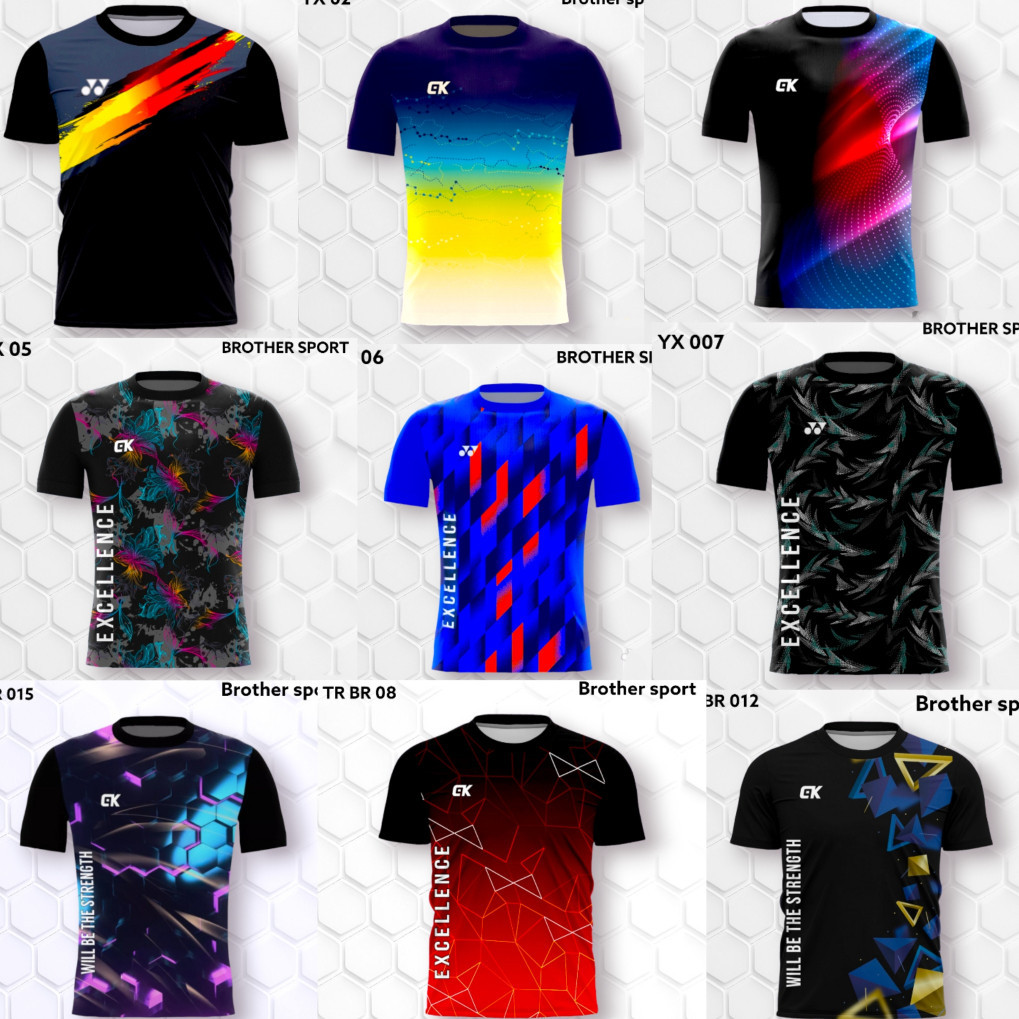 COD/TERLARIS/ATASAN & SETELAN BAJU VOLLY PRIA/WANITA/BAJU BADMINTON/KAOS BULUTANGKIS/JERSEY VOLLY/JE