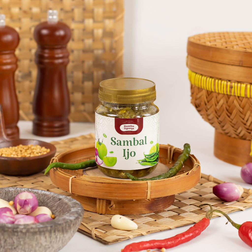 

Sambal Ijo Sambel Ijo Smoothiemama Ala Rumahan Tradisional Indonesia 200g HALAL