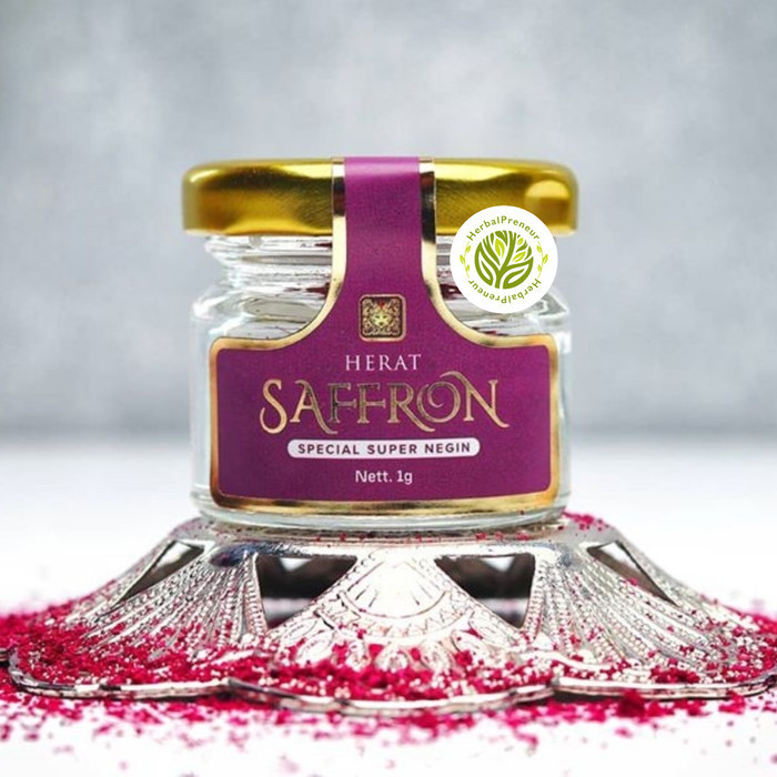 

TERJUAL SAFFRON SAFRON Super Negin Asli Original Afghanistan 1 Gr - Beli 1 Saja