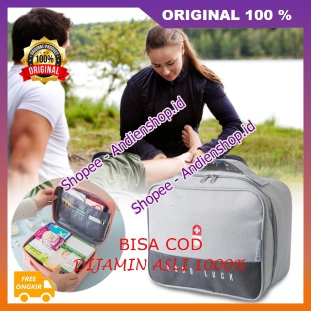 Bag Medicine Cabinet - Tas P3K - Kotak Tas Obat P3K Anti Air 100% ASLI