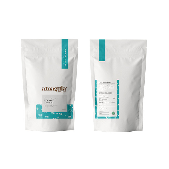 

TERJUAL Powder Coconut Pudding Mix By Amagula / 100% Halal / 1KG / HORECA - 1KG Label