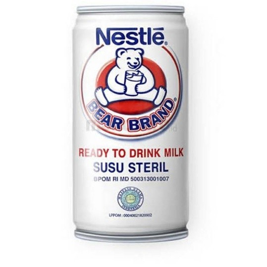 

BEAR BRAND 189ML. SUSU STERIL READY TO MILK. SATUAN PERPCS