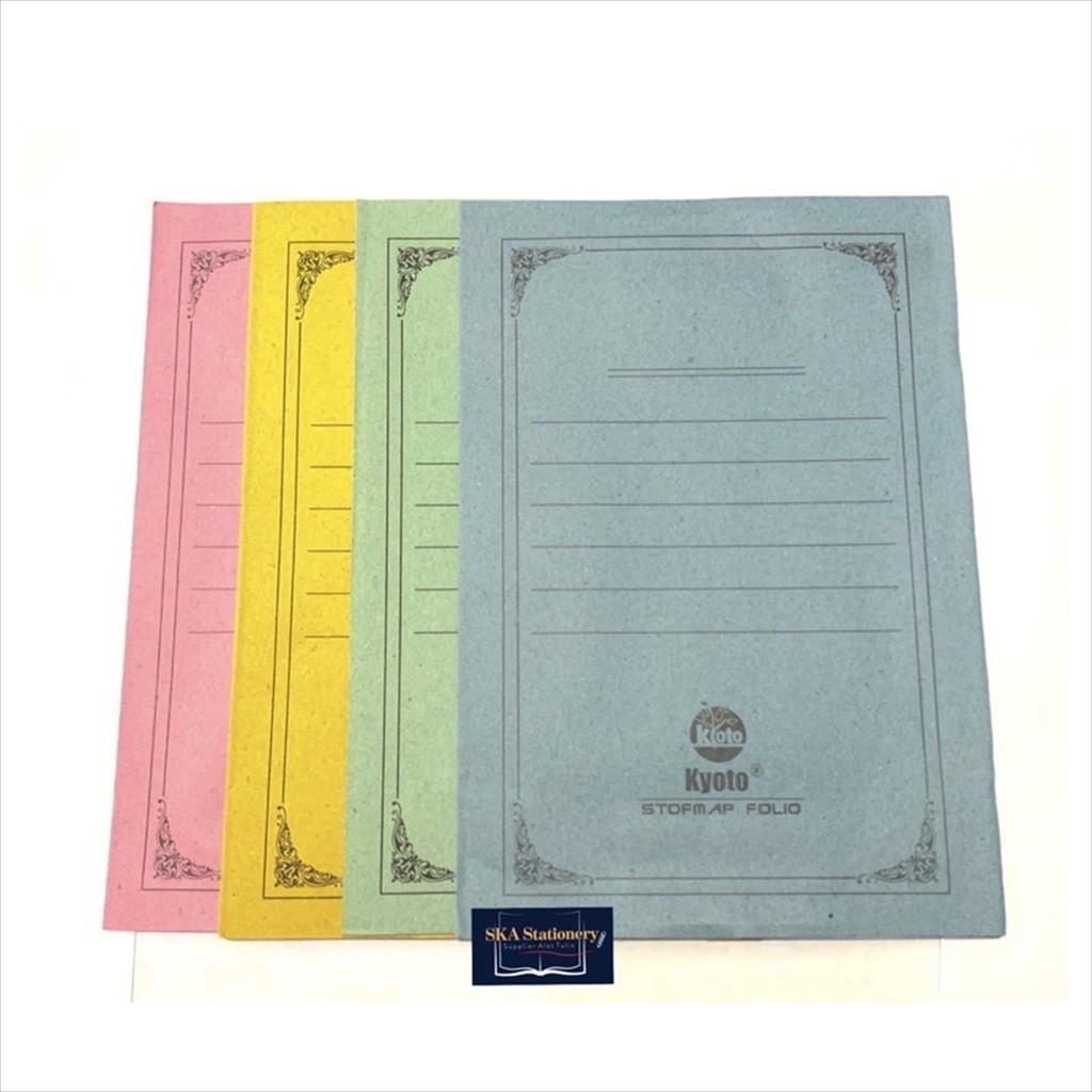 

[10 PCS] Map Kertas Polos/Stop Map Kertas Polos F4 Folio Murah isi 10 pcs (Pak)