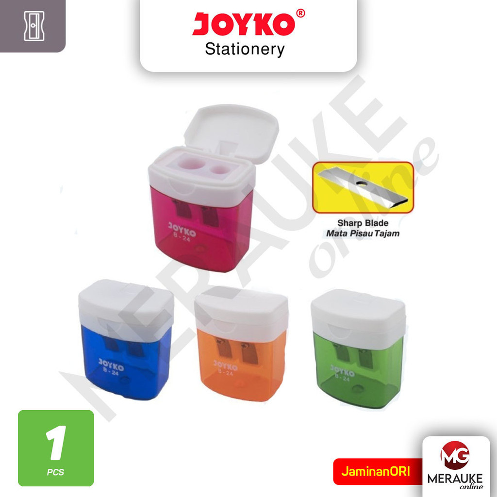 

Serutan Pensil JOYKO B-24 (2 Lubang)