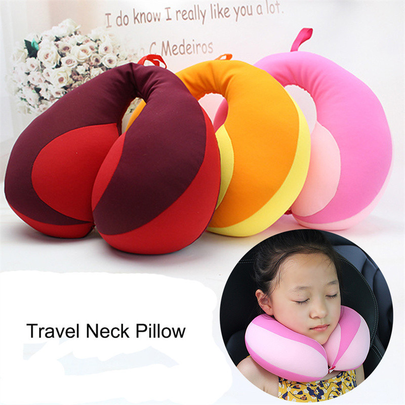 Baby Pillow Newborns Travel Neck Pillow U-Shape For Car Headrest Air Cushion Children Car Seat Head 
