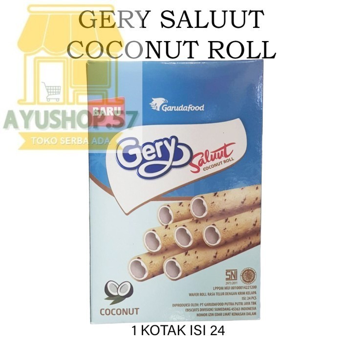 

GERY SALUUT COCONUT ROLL KOTAK - AYUSHOP57