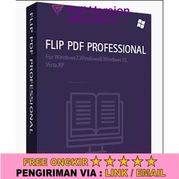 Flip PDF Professional Full Version For Windows Aplikasi Pembuat EBook Dengan Mudah - FlipPDF Lifetim