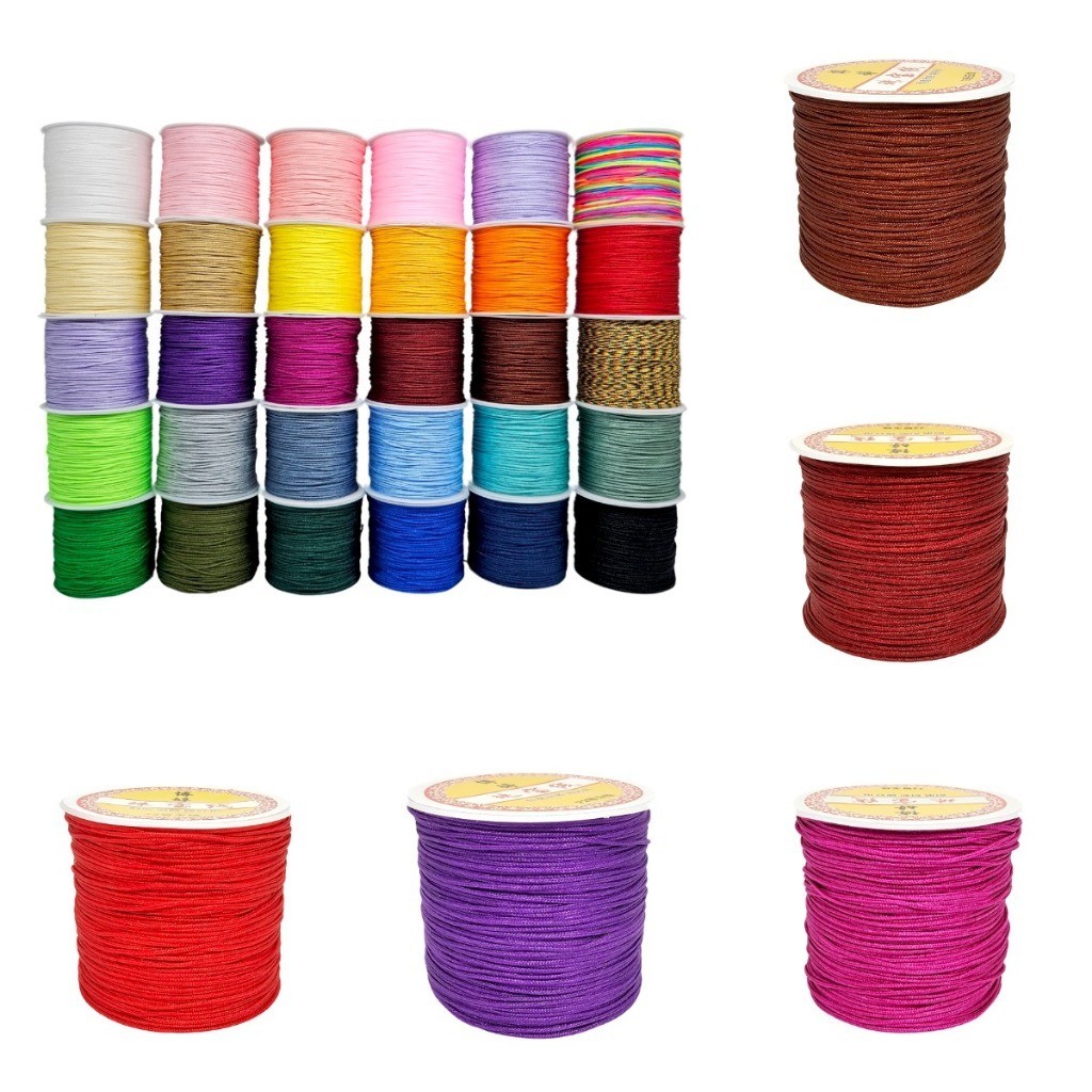Bahan DIY / Tali Giok 1 Roll 40 Meter (Tali Giok Strap Phone, Tali Kalung Giok, Tali Gelang) - BH091