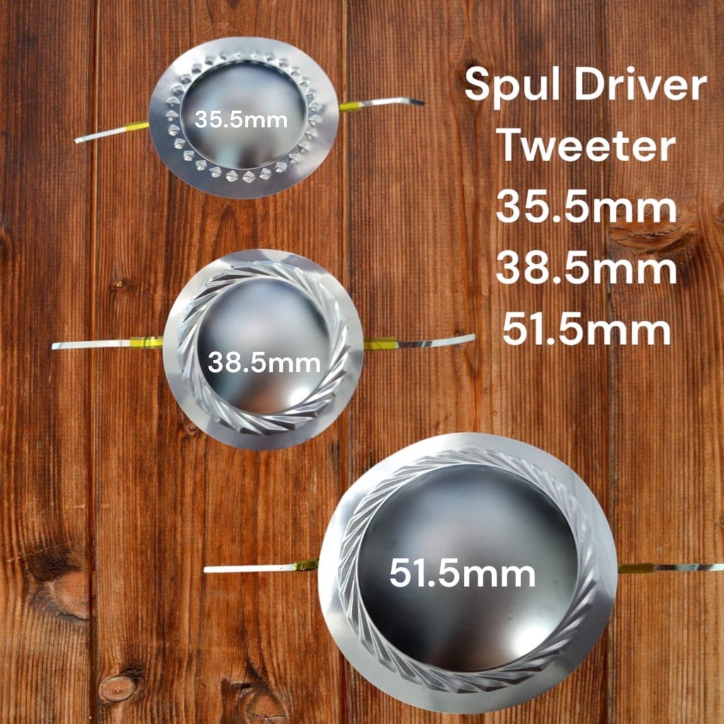 Original Komponen Spul Driver Tweeter 35.5mm 38.5mm 51.5mm
