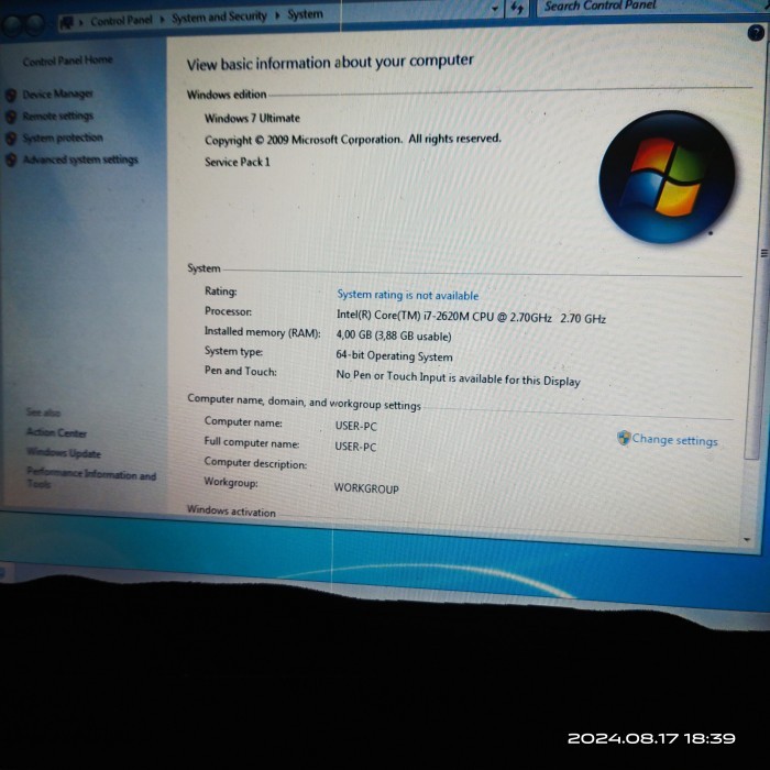 Mainboard Dell latitude E6320 - i5 gen2