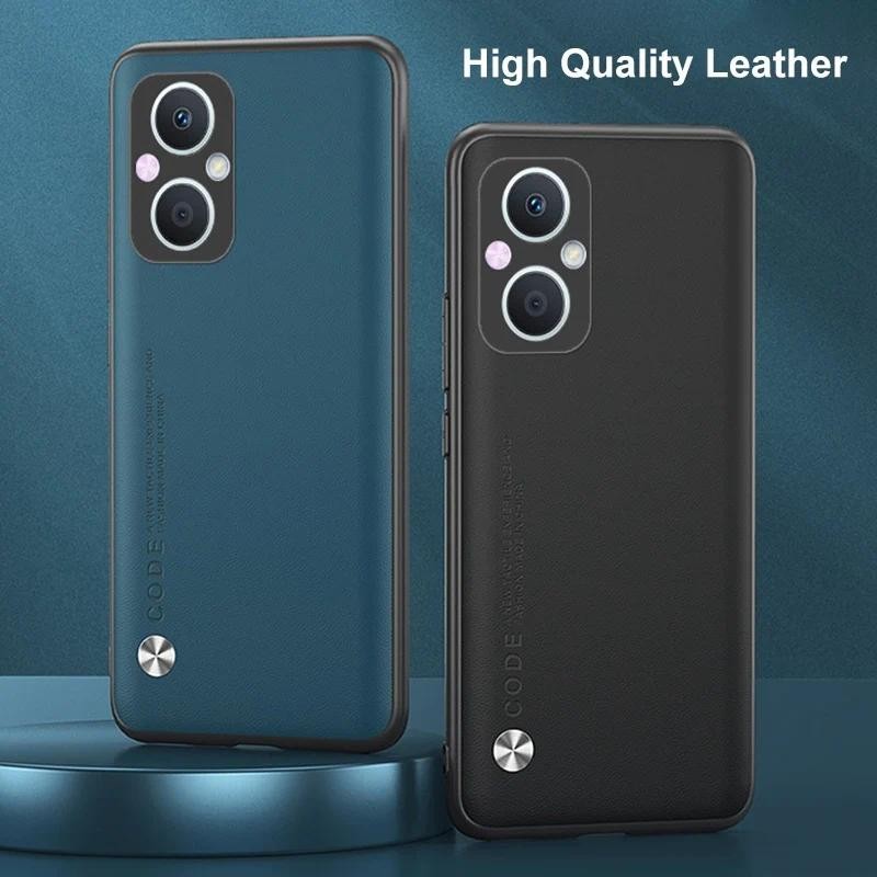 New Phone case OPPO Reno 7 Lite 7Z Find X5 Pro X5 Lite Carbon Fibre Leather Business Silicone Casing