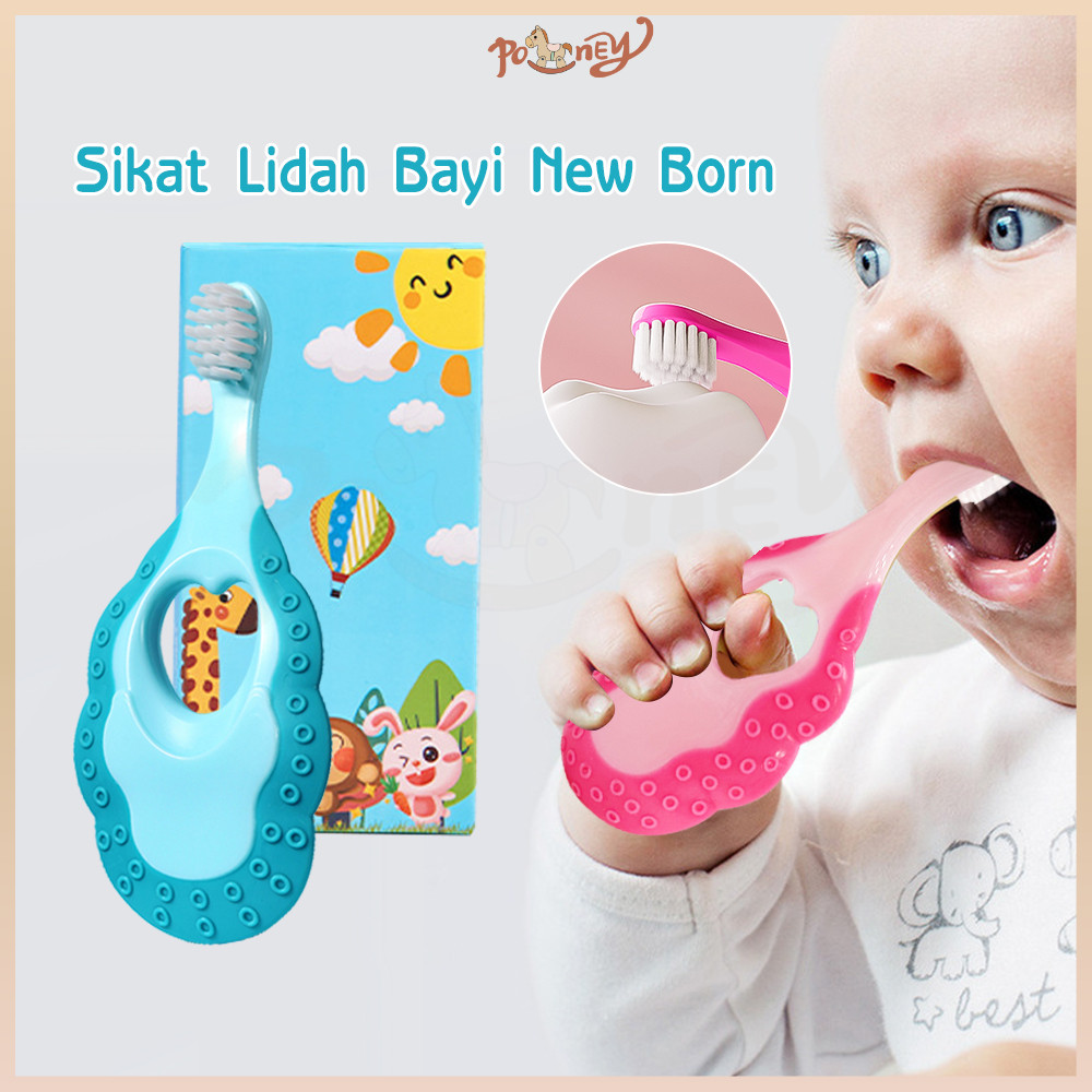 Poney 1-3 Tahun Sikat Gigi Anak Bayi Sikat Gigi Anak Lembut