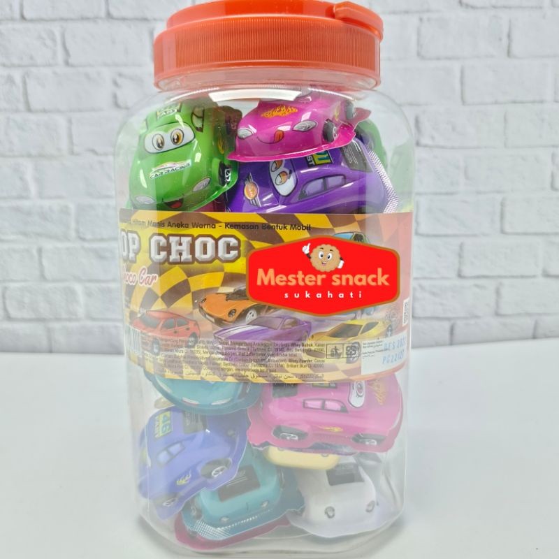 

Chocolate Pop Choc Toples (bentuk Mobil) isi 40 pcs