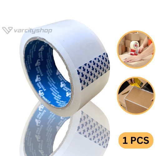 

Lakban Isolasi Tape Isolasi Bening 72 Yard 2 Inch 5cm