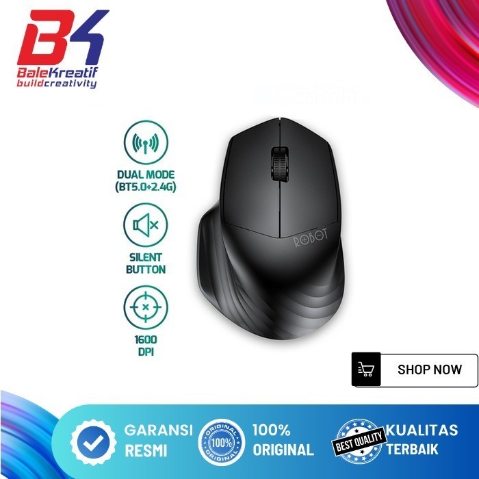 Mouse Robot M350 Black Silent Click