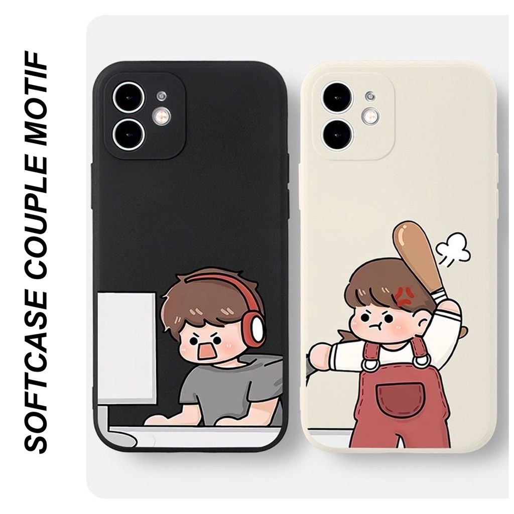 case couple type hp Xiomi all type / Silikon premium /Softcase macaron / NC-18