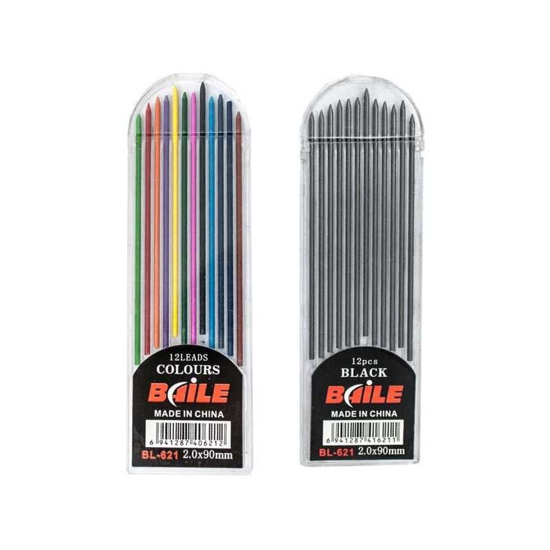 

BAILE Pensil Mekanik Mechanical Pencil 2B 2mm 12 Isi