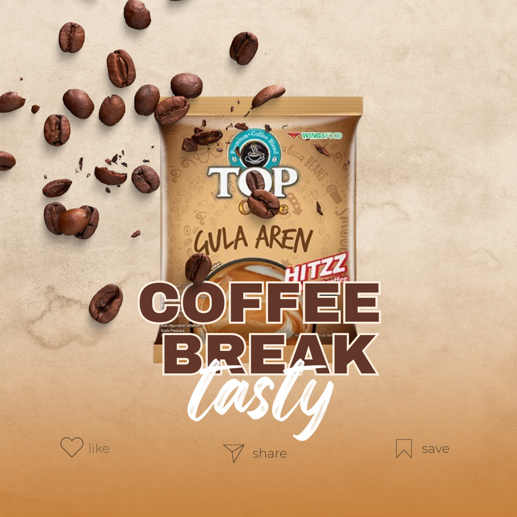 

TOP COFEE GULA AREN ISI 10 SASET