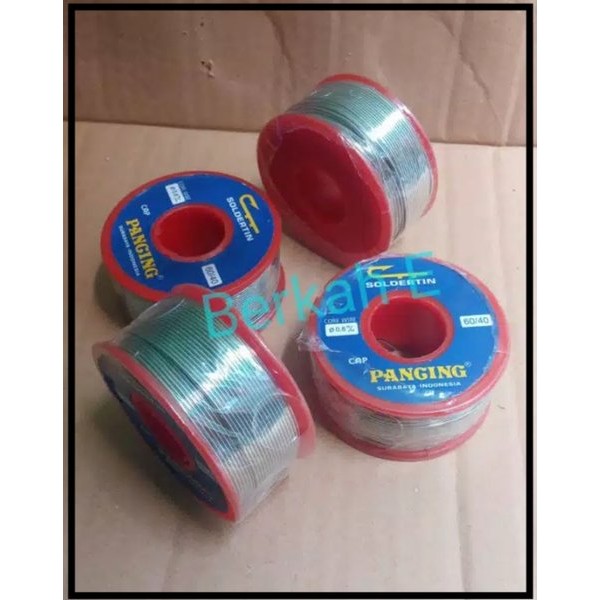 Timah Solder Cap Pancing 0.8mm 60-40 Roll Besar