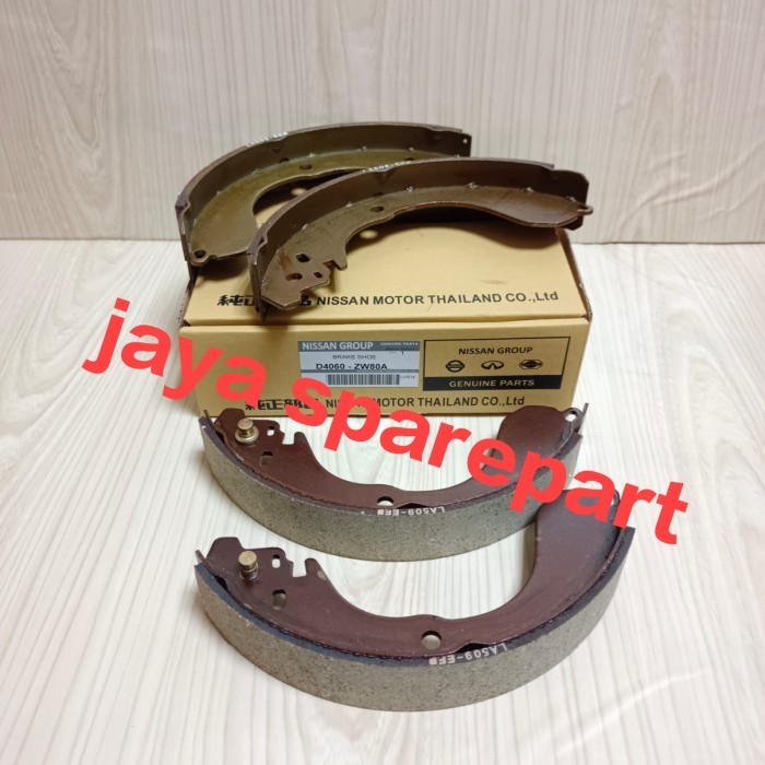 brake shoe kampas rem belakang grand livina original