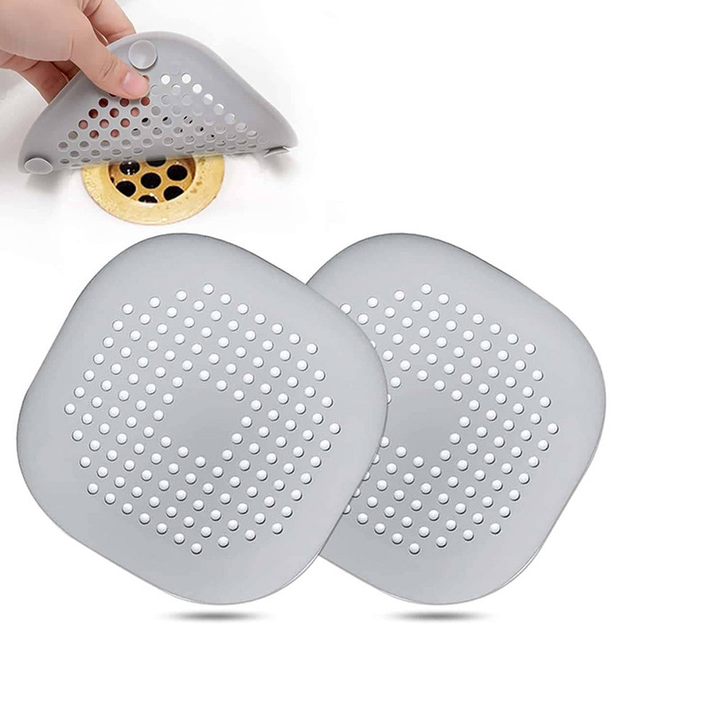 

Sewer with Suction Cup, Floor Drain Mat, Kitchen, Bathroom, Anti Clogging Hair Filter