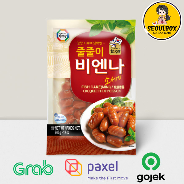 

Surasang Vienna Mini Sausage 340g - Fish Cake Sosis Made In Korea