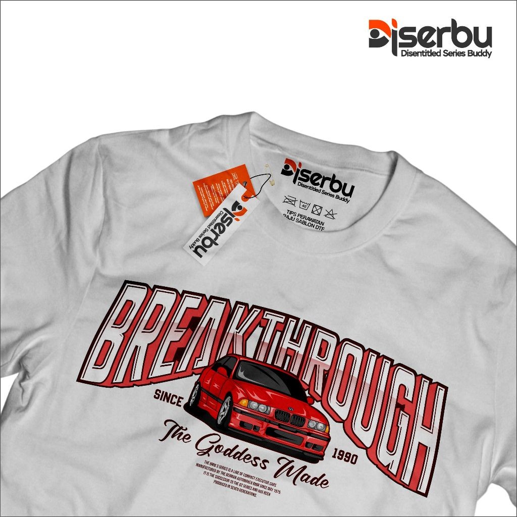 Roadmax - BMW E36 Vintage NASCAR Racing: Kaos Street Wear untuk Pecinta Mobil Balap