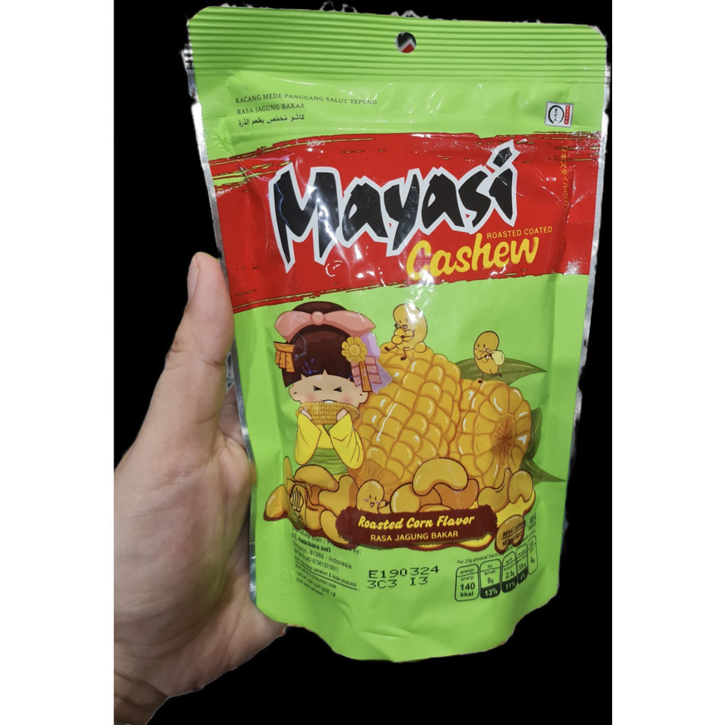 

MAYASI CASHEW 100 GRAM KACANG MEDE SALTED CARAMEL / ROASTED CORN