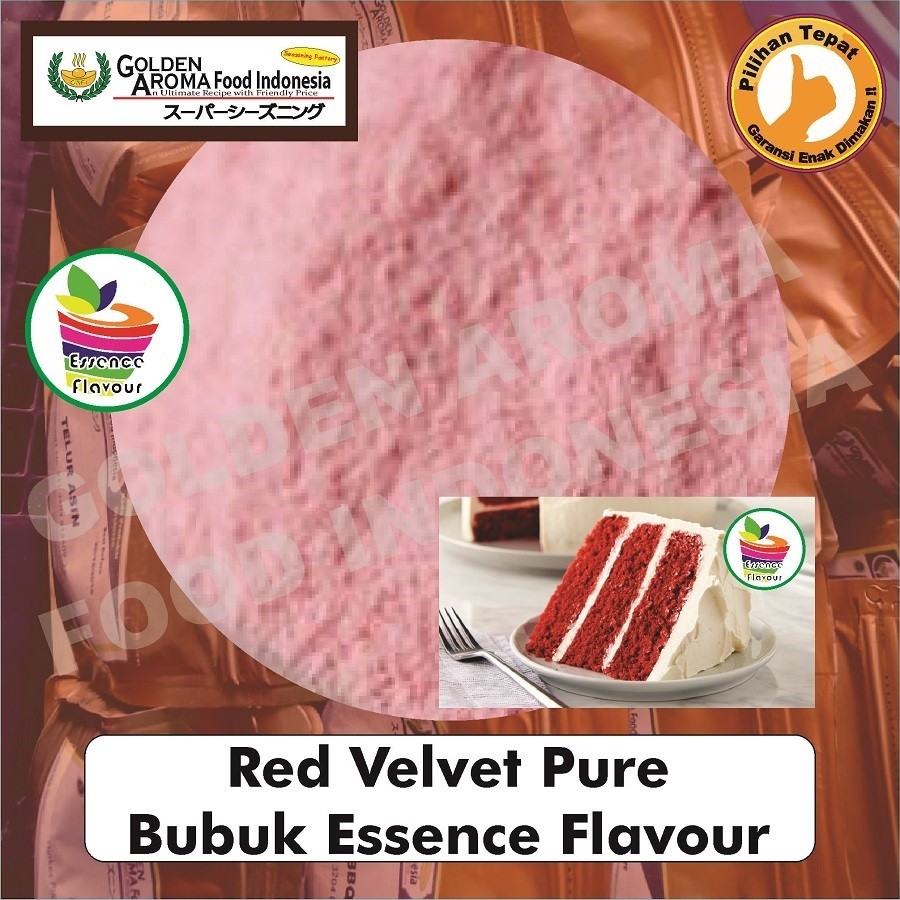 

Bubuk Red Velvet Pure Efe 70Gr Essen Flavor Ekstrak Murni Tanpa Gula Flavour Essence Extract halal