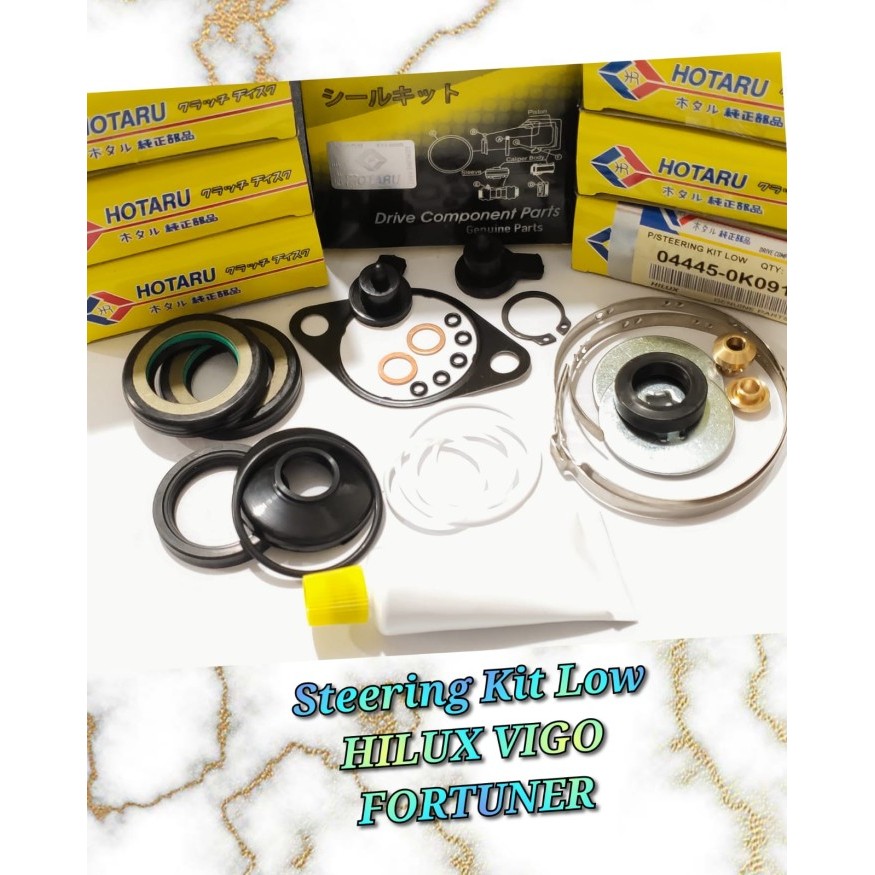 Seal Kit Power Steering Low Bawah Toyota Hilux Vigo Fortuner 04445-0K091