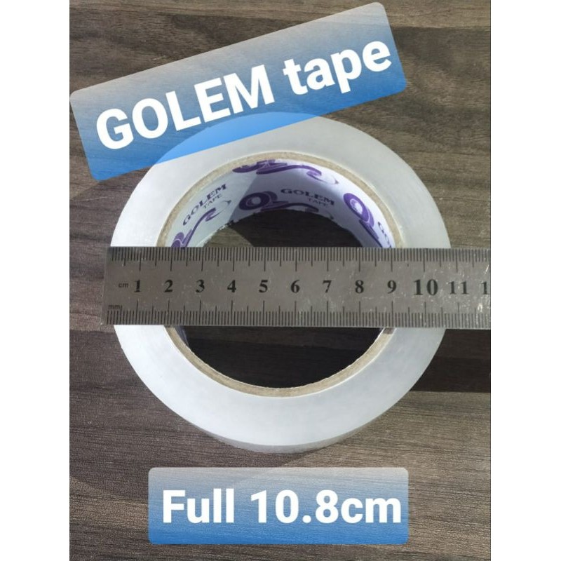 

Lakban Bening SEVEN STAR / GOLEM TAPE Transparan 45mm 90 yard
