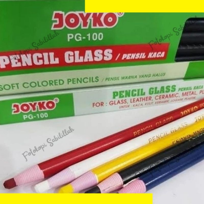 

Pensil Kaca Joyko PG-100 / Pencil Glass Joyko Pg-100 / Pensil Kaca pg 100 joyko / Joyko Pencil Glass PG-100 / Joyko Pensil Kaca