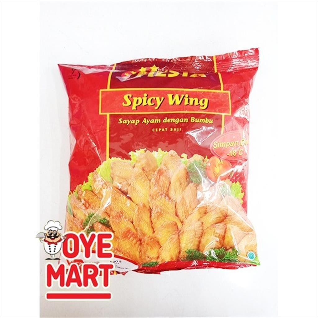 

FIESTA SPICY WING 500GR/ SAYAP AYAM BERBUMBU