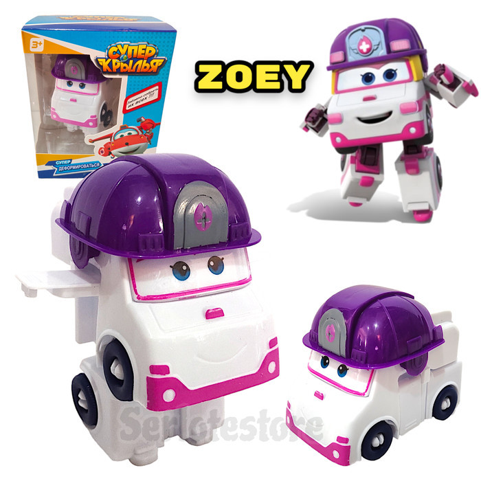 Mainan Anak Superwings Robot Pesawat Superwings - Zoey