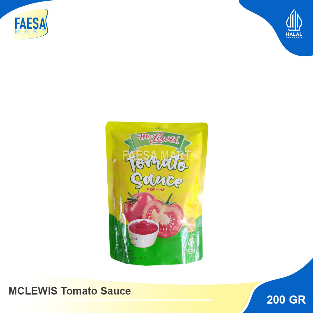 

MCLEWIS Tomato Sauce 200gr