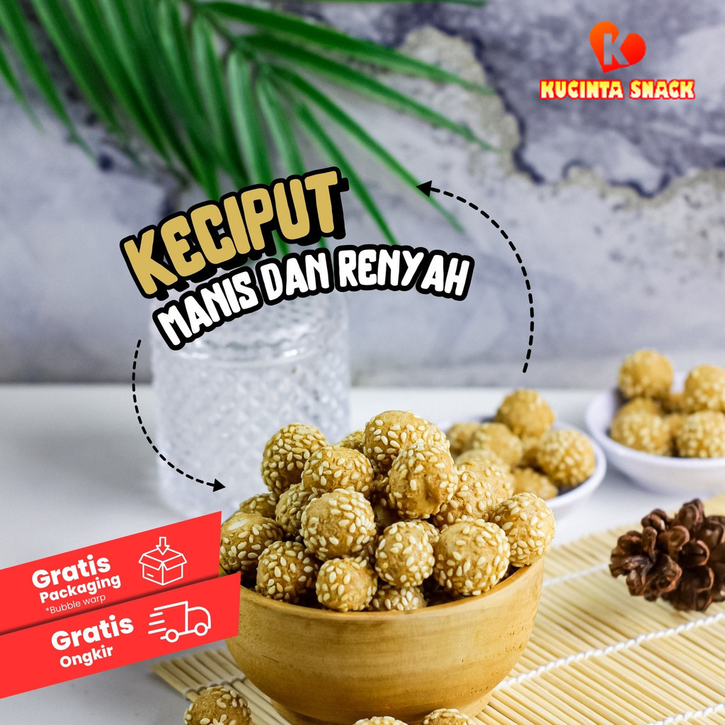 

Kue Ciput Wijen Kue Keciput Onde Onde Kering Onde Onde Mini Kering Kue Kering Wijen Snack Manis Makanan Ringan