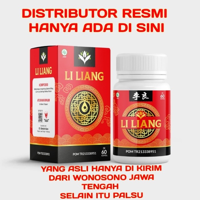 

LI LIANG OBAT HERBAL CINA - DIABETES & KENCING MANIS 60KAPSUL BPOM