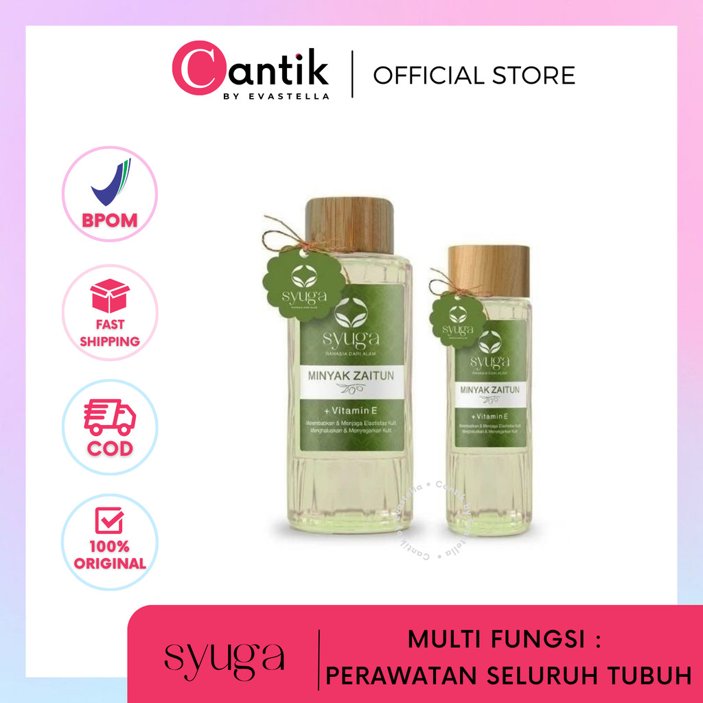 CANTIK - SYUGA Minyak Zaitun 150ml & 250ml Original