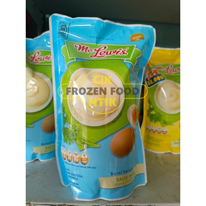 

McLewis Mayonaise Ori 1kg Frozen food cik ntik Jambi cemilan jajanan seblak korea jepang