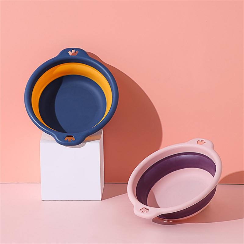 

Collapsible Bucket Portable Folding Bucket Silicon Car Washing Bucket Travel Camp Bucket Household Storage